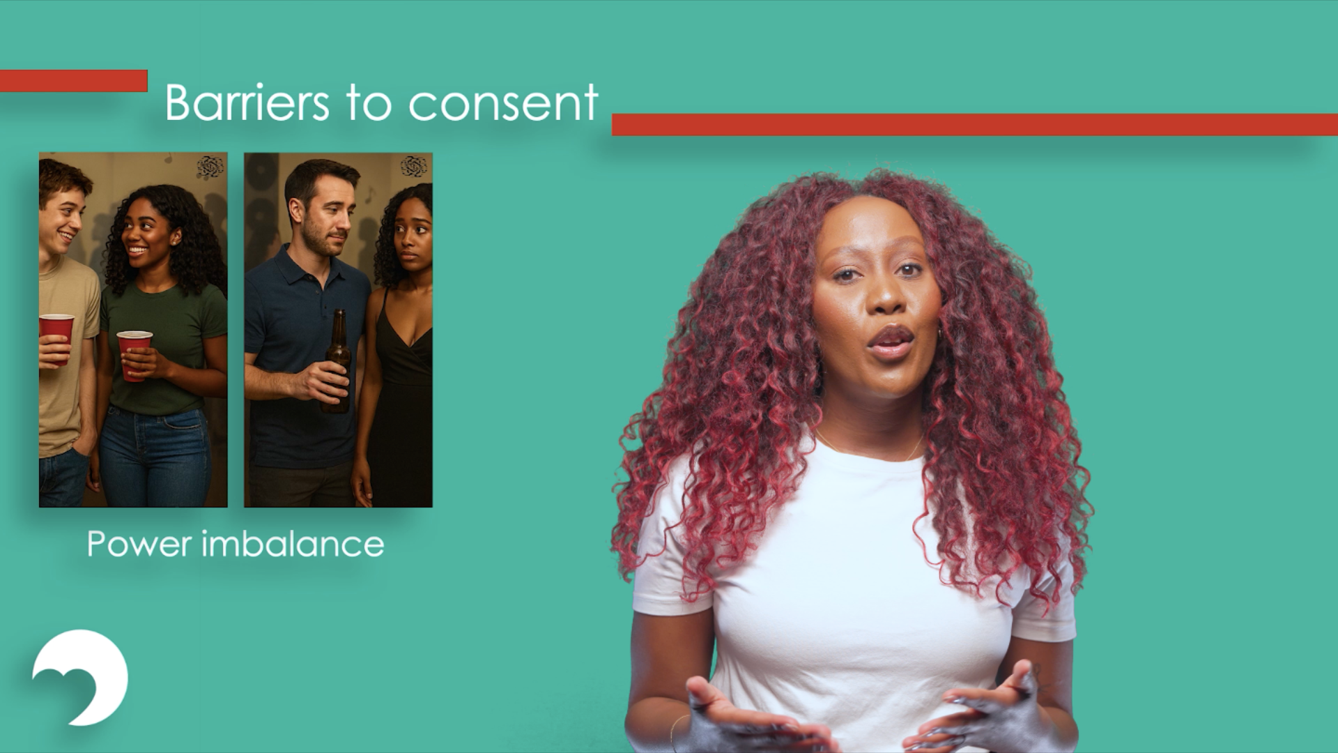 Barriers to consent Screenshot from The Big L Course