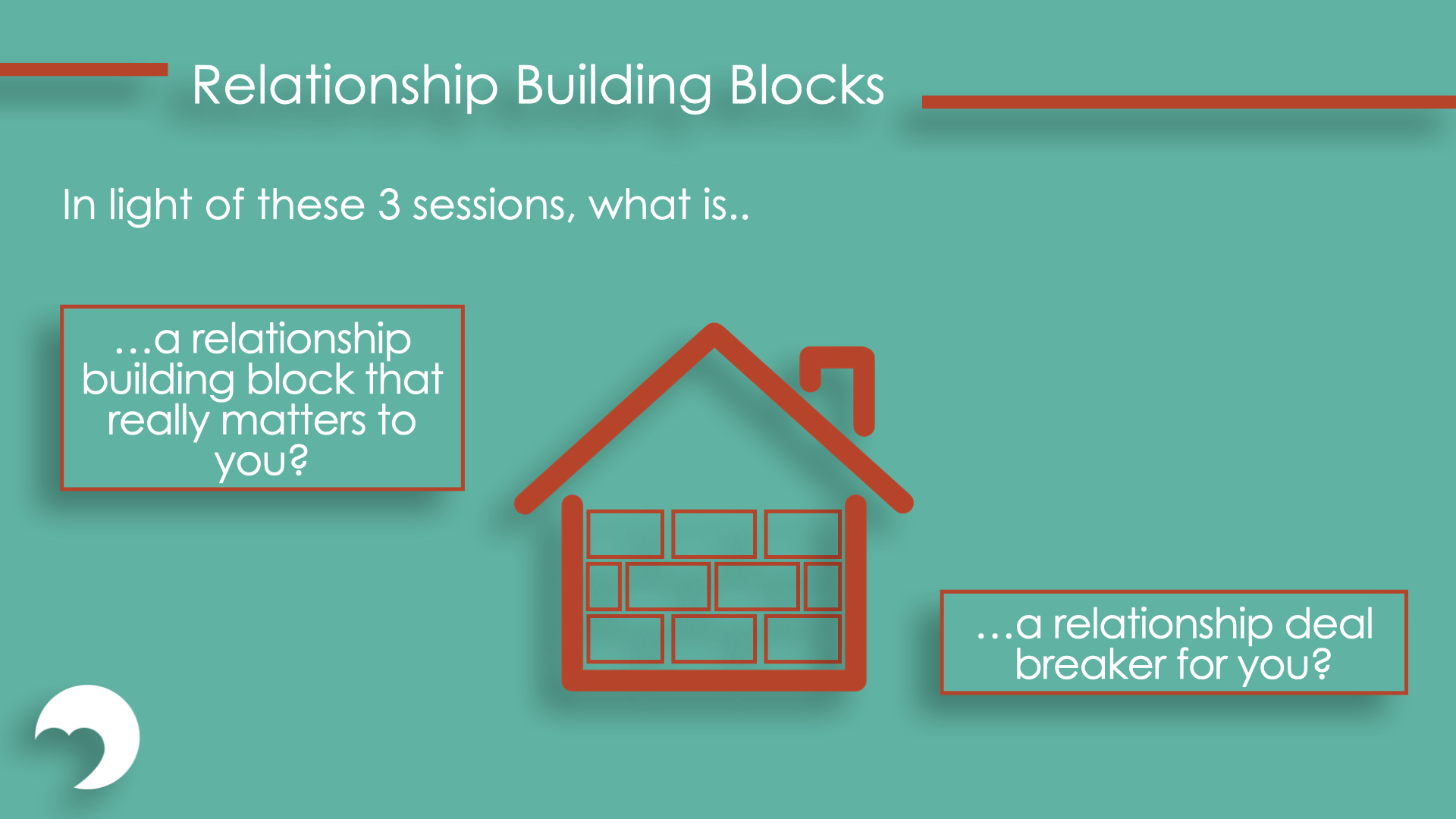 Healthy relationships Screenshot From The Big L Course